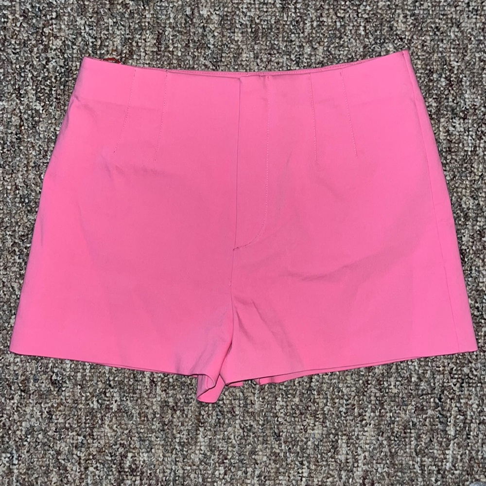 Pink Zara shorts